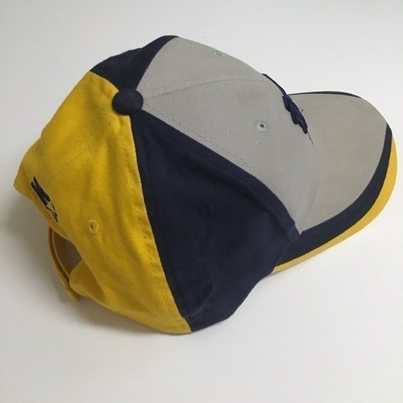 NEW Notre Dame Irish Football Hat Cap Starter Licensed Adjusts Navy Gray Gold - Picture 10 of 13